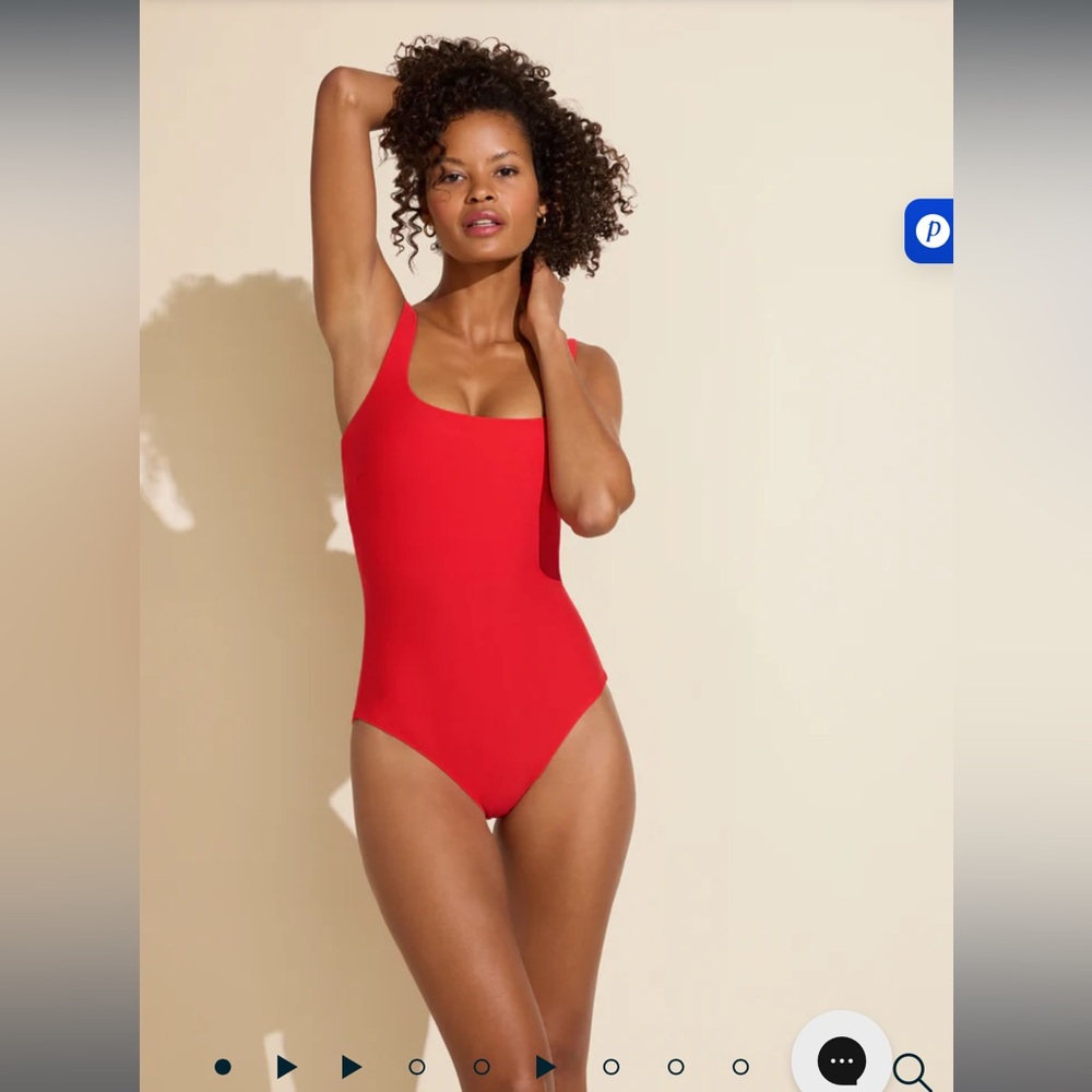 Stylest Dream Sculpt Classic Red One-Piece Swimsuit size 1X